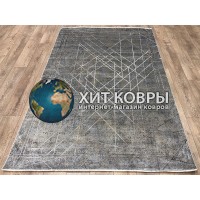 Турецкий ковер Mod 81 Серый-бежевый